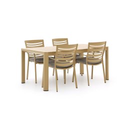 + 15% kassakorting | Hartman Alexandra dining tuinset 5-delig - Laagste prijsgarantie!