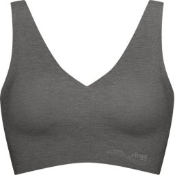 Sloggi - L - ZERO Feel Natural Dames Beha Top - Donkergrijs
