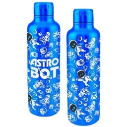 Paladone Products Astro Bot Metal Water Bottle All-over-print Astro Bot Kitchen- and Tableware