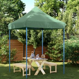 vidaXL Partytent 200 x 200 x 306 cm Groen Oxford Stof