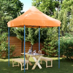 vidaXL Partytent 200 x 200 x 306 cm Oranje Oxford Stof
