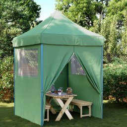 vidaXL Partytent 200 x 200 x 306 cm Groen Oxford Stof
