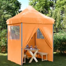 vidaXL Partytent 200 x 200 x 306 cm Oranje Oxford Stof