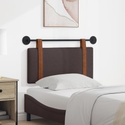 vidaXL Hangend hoofdbord Donkerbruin Antiek PU