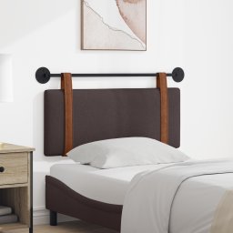 vidaXL Hangend hoofdbord Donkerbruin Antiek PU