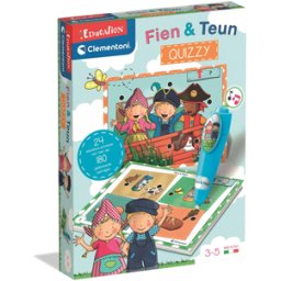 Clementoni - Leerspel Fien en Teun Quizzy