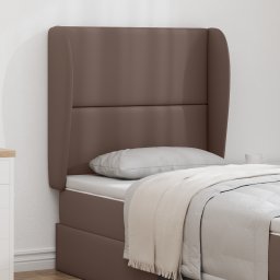 vidaXL Hoofdbord oor Tan 80 x 23 x 6 cm PVC