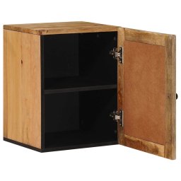 vidaXL Badkamer Hangkast Naturel 38 x 33 x 48 cm Massief Mango Hout