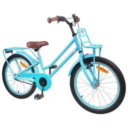 vidaXL Kinderfiets 18 Inch voor 5-7 jaar Lichtblauw