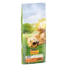 2x12kg Purina FRISKIES Balance dog met kip, rundvlees en groenten droogvoer voor honden