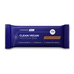 Vitakruid Clean Vegan Protein Bar Apple Cinnamon