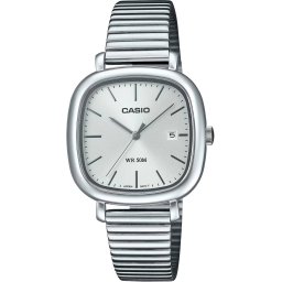 Casio Casio Collection LTP-B166D-7AVEF Horloge - Staal - Zilverkleurig - Ø 30 mm