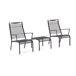 + 15% kassakorting | Apple Bee Hawaii lounge balkonset 3-delig stapelbaar - Laagste prijsgarantie!