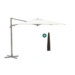 + 15% kassakorting | Shadowline Francisco zweefparasol 260x260cm - Laagste prijsgarantie!