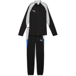 PUMA Maat XL individualBLAZE Tracksuit Dames Trainingspak - PUMA Black-PUMA White-Cool Light Gray