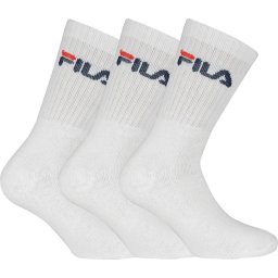 Fila Maat 35/38 - Tennis Socks 3-Pack - Witte Sportsokken - Wit