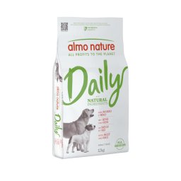 Dubbelpak: 2x 12 kg Almo Nature Daily all Breeds Rund & Rijst droog hondenvoer