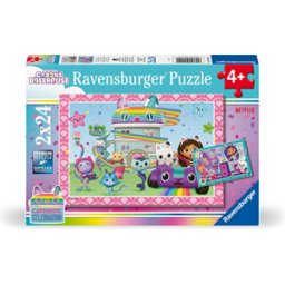 Gabby's Dollhouse Puzzel (2x24 stukjes)