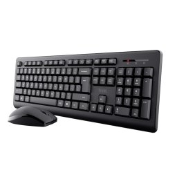 Trust PRIMO WIRELESS DESKSET US Desktop accessoire Zwart