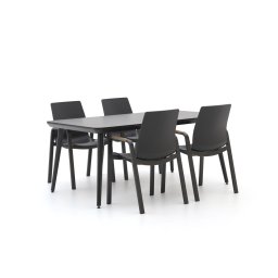 + 15% kassakorting | Hartman Flow/Sophie Studio 170cm dining tuinset 5-delig - Laagste prijsgarantie!