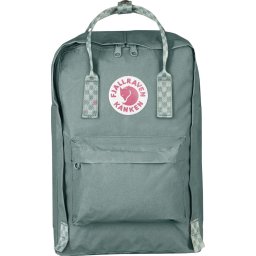 Fjallraven Kanken Laptoprugzak 15 inch - Frost Green / Chess Pattern
