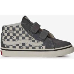 Schoenen Vans Sk8-mid Check V- Baby Zwart/wit Unisex 24