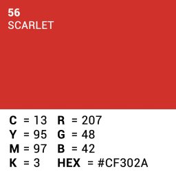 Superior Achtergrondpapier Scarlet 2.72m x 11m