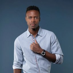 Superior Achtergrondpapier Deep Blue 2.72m x 11m