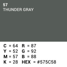 Superior Achtergrondpapier Thunder Grey 2.72m x 11m