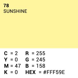 Superior Achtergrondpapier Sunshine 2.72m x 11m