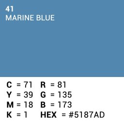 Superior Achtergrondpapier Marine Blue 1.35m x 11m