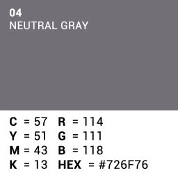 Superior Achtergrondpapier Neutral Grey 1.35m x 11m