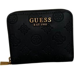Guess G Vibe SLG Small Zip Around Dames Portemonnee - Black Logo