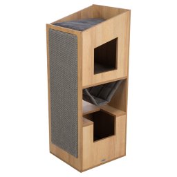 Trixie krabpaal Tower CityStyle - bruin