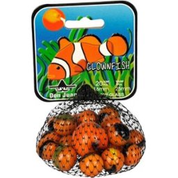 Clownfish knikkers (21 stuks)
