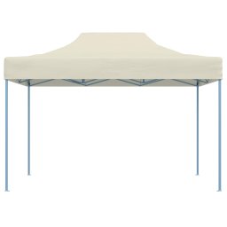 vidaXL Partytent 280 x 410 x 315 cm Crèmekleurig Oxford Stof