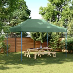 vidaXL Partytent 279 x 410 x 315 cm Groen Oxford Stof