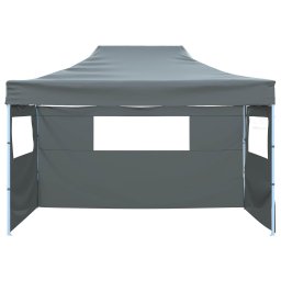 vidaXL Partytent 291 x 431 x 315 cm Antraciet Oxford Stof