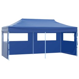 vidaXL Partytent 291 x 580 x 315 cm Blauw Oxford Stof
