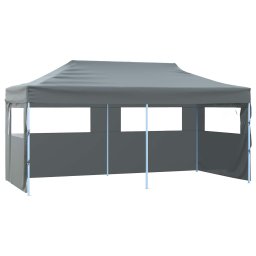vidaXL Partytent 291 x 580 x 315 cm Antraciet Oxford Stof