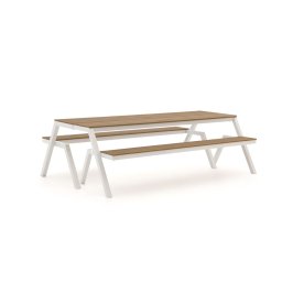 + 15% kassakorting | Bellagio Fidenza picknicktafel 2-delig - Laagste prijsgarantie!