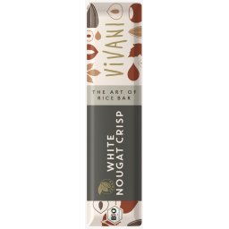 Vivani Chocolade Reep White Nougat Crisp