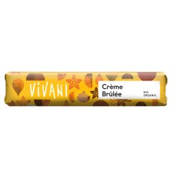 Vivani Chocoladereep Creme Brulee