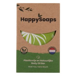 HappySoaps Aloë Vera Body Oil Bar