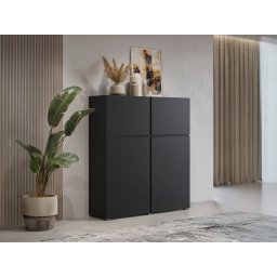Commode CROSSAIR 4 deuren zwart