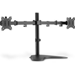 Schermtafel Support Digitus DIGITUS Soporte de monitor universal dual Zwart 32