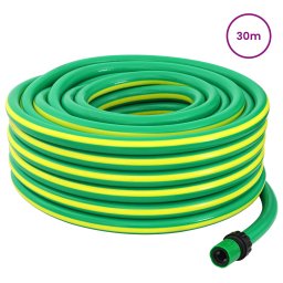 vidaXL Tuinslang 5-Lags Groen en Geel 19 mm PVC