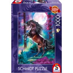 Unicorn in the Moonlight Puzzel (1000 stukjes)