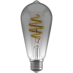HOMBLI Smart Filament Bulb CCT E27 ST64 Smartverlichting Grijs