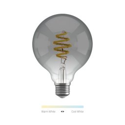 HOMBLI Smart Filament Bulb CCT E27 G95 Smartverlichting Grijs